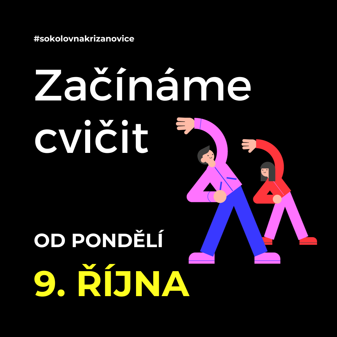 Začínáme cvičit – Sokolovna Křižanovice