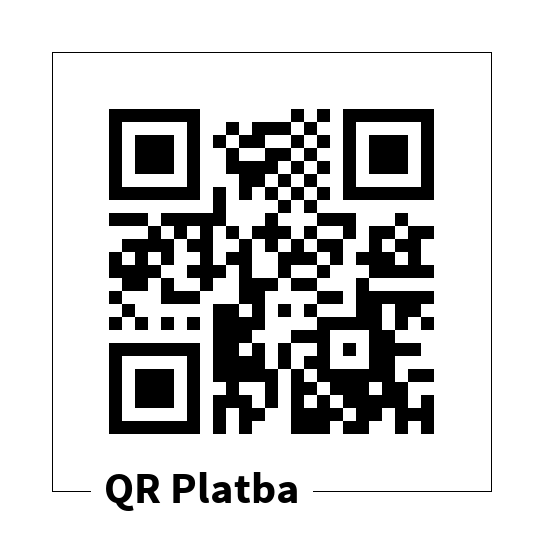QR kód pro finanční dar